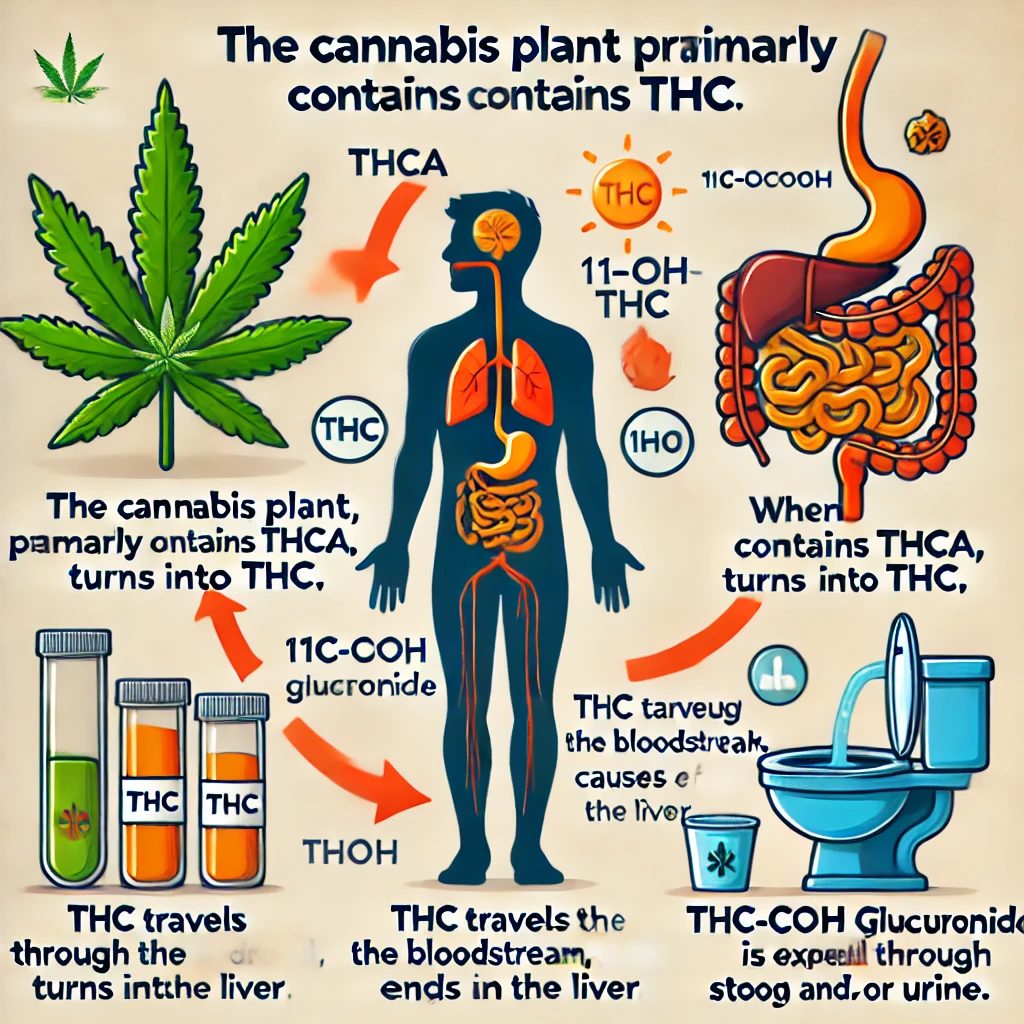 THC Abbau Rechner - Wie es funktioniert