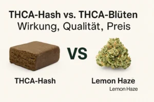 THCA-hash vs. THCA blüten