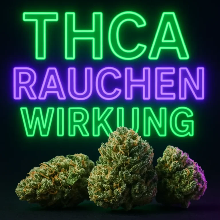 THCA rauchen Wirkung in Germany