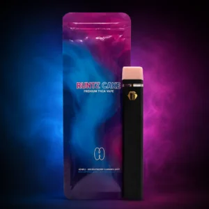Thca vape - runtz cake und verpackung - Hempli