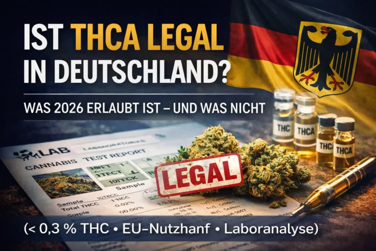 THCA legal in Deutschland