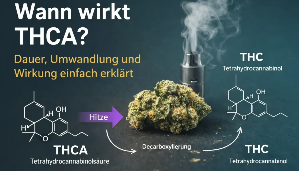 Wann wirkt THCA
