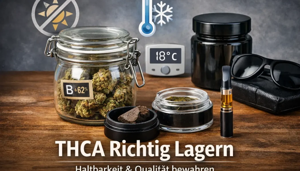 THCA richtig lagern